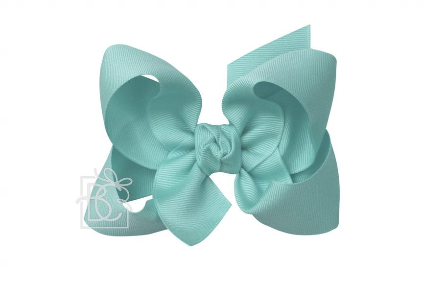 4.5" Single Loop Grosgrain Bow