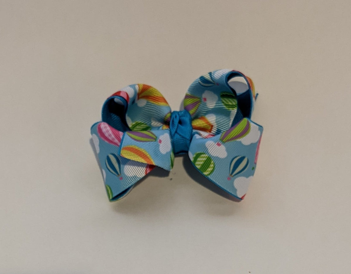 4" Med Printed Double Bows