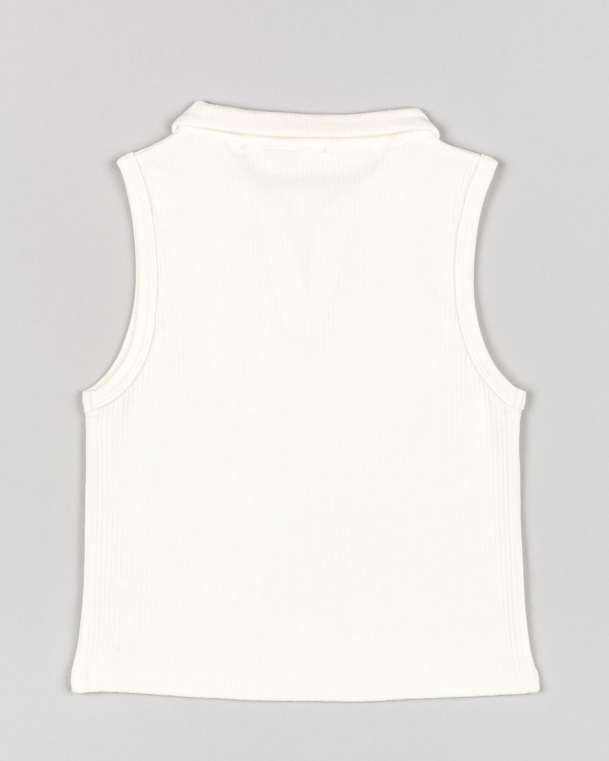 Jr. Sleeveless Collared Top