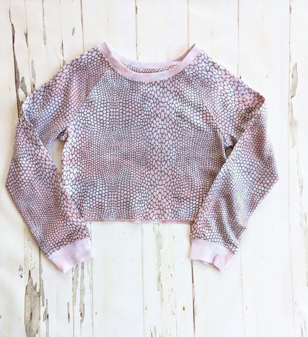 Junior Snake Skin L/S Top