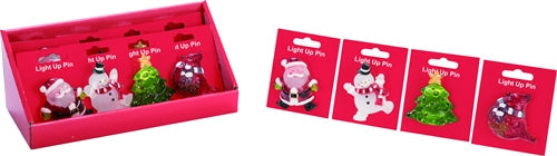 Christmas Light-up Pin