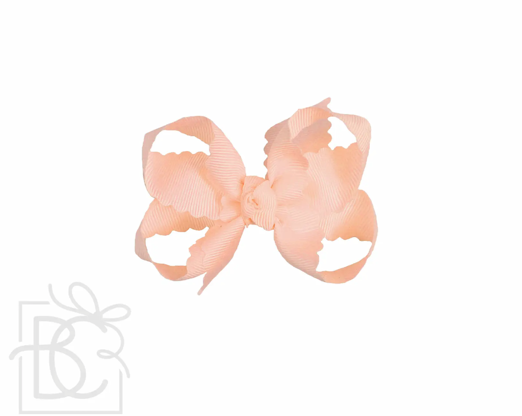 4.5" Scalloped Edge Bow