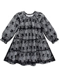 Girl Lace L/S Over-lay Dress