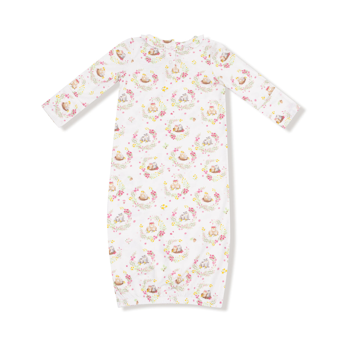 Baby Girl Bamboo Kimono Gown