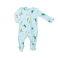 Boy's 2 Way Zipper Footie