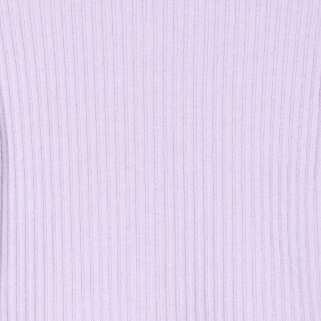 Baby/Toddler L/S Girl Mock Ribbed Turtleneck