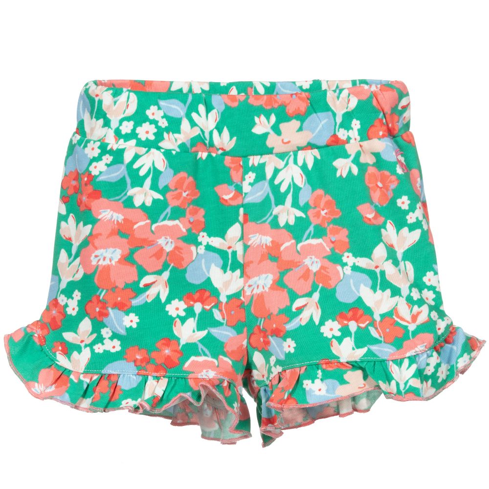 Floral Ruffled Shorts
