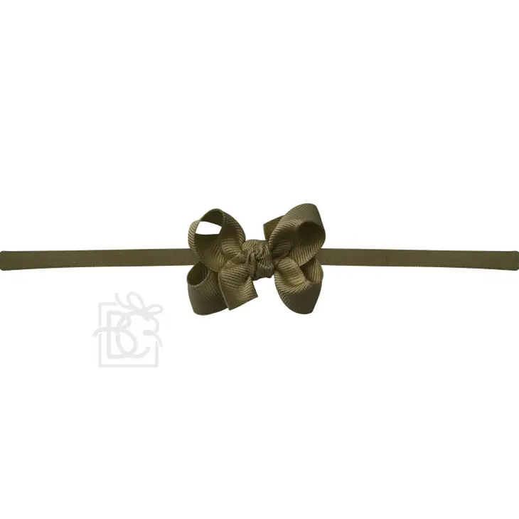 1/4" Multi Loop Grosgrain Headband Bow