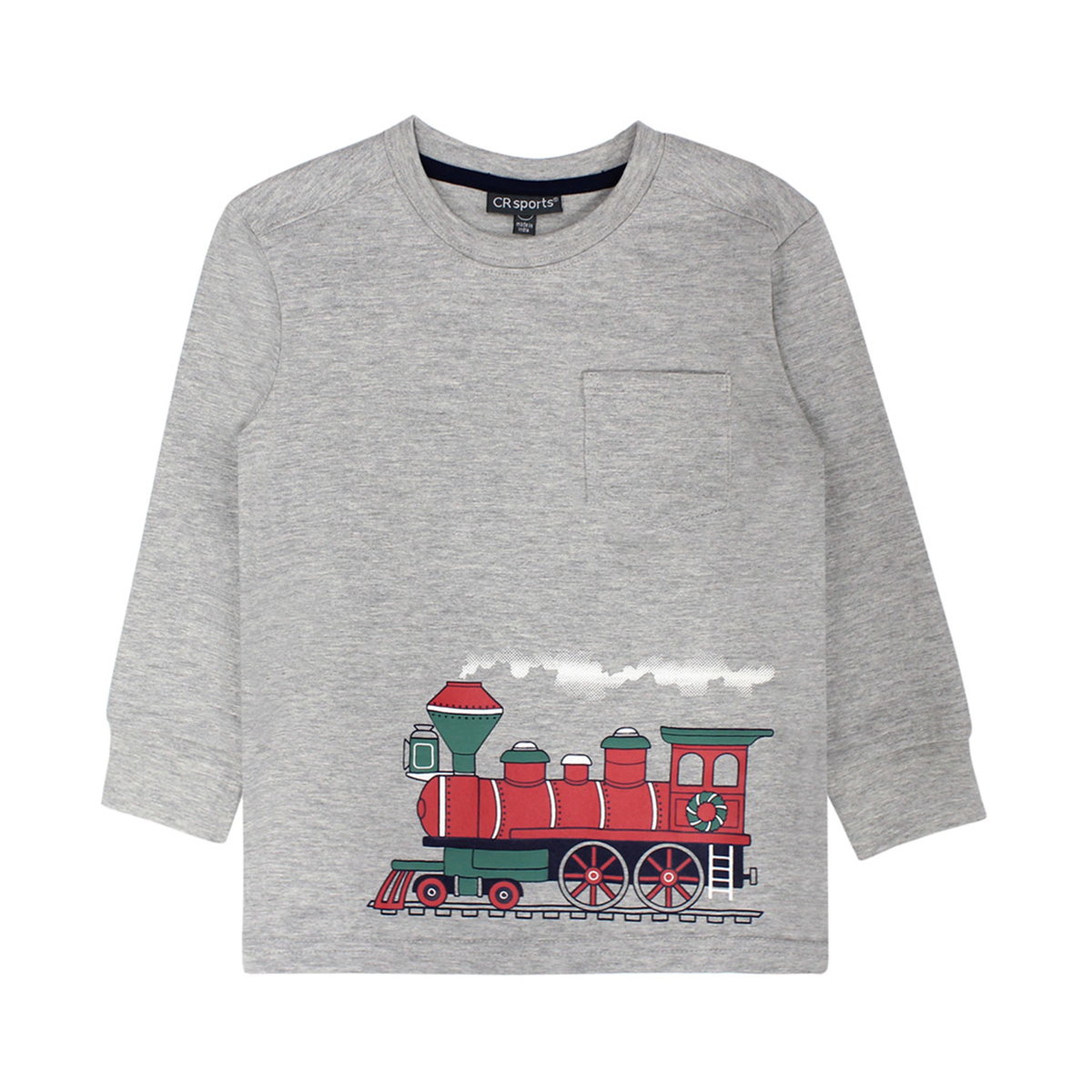 Christmas Train  Front & Back L/S Shirt