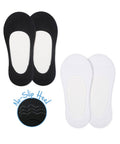 No-Show Socks, 2 pr