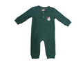 Christmas Waffle Knit Santa Romper