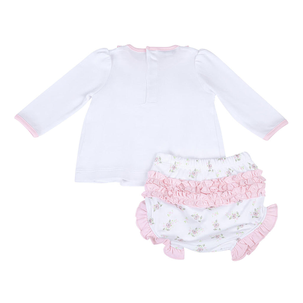 Baby Smocked Diaper Cover Set