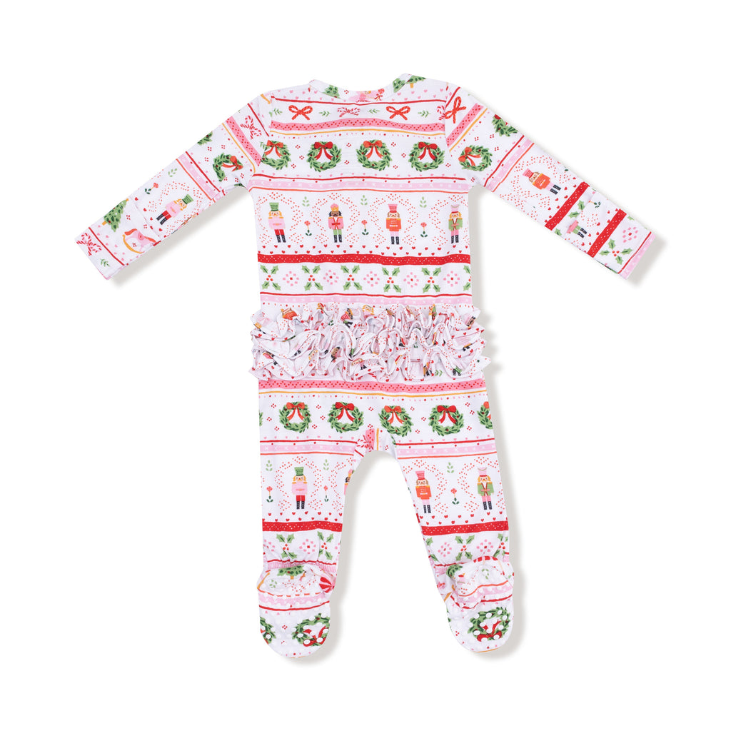 Baby Girl Bamboo Footie Pj