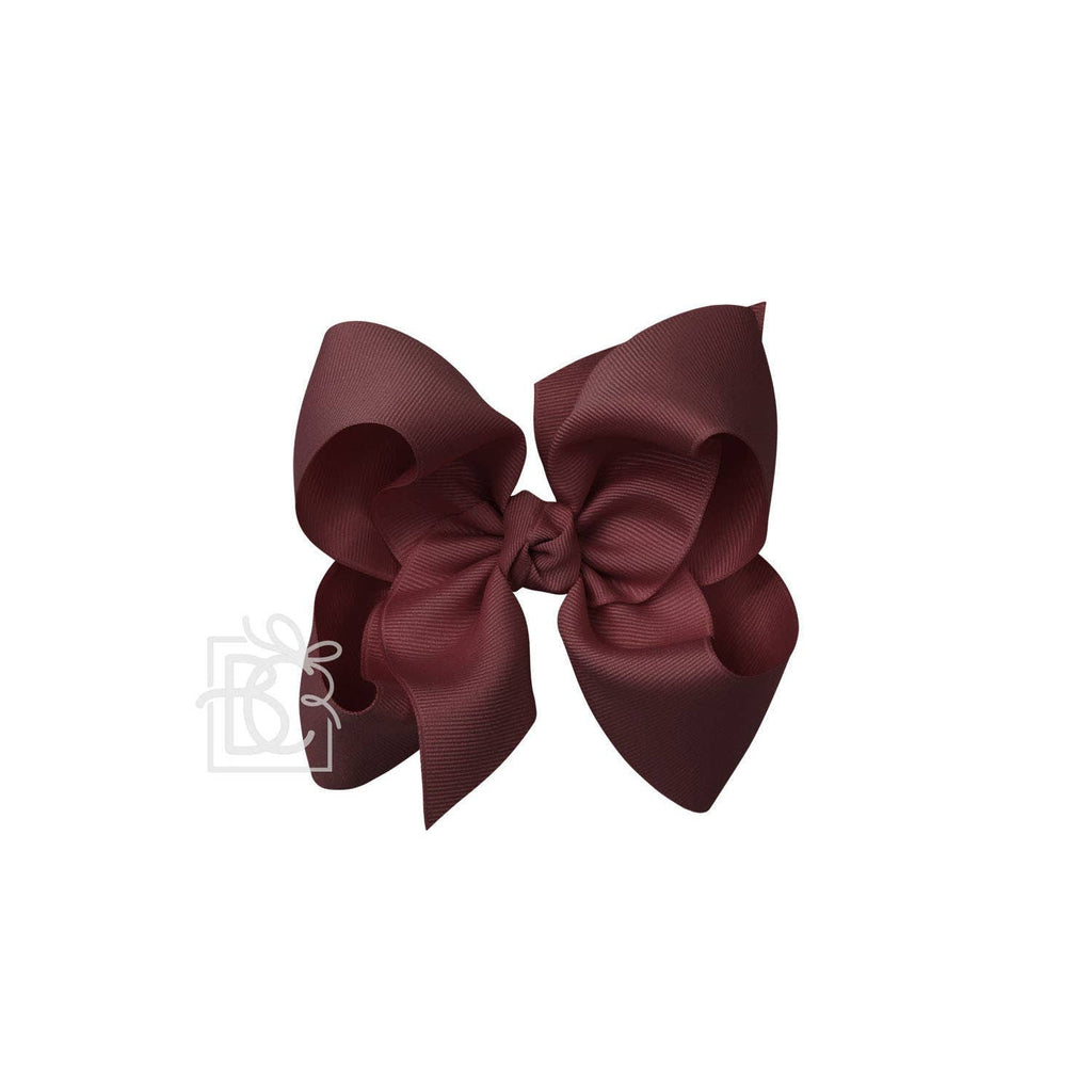 5.5 Single Grosgrain Ribbon Bow w/Clip