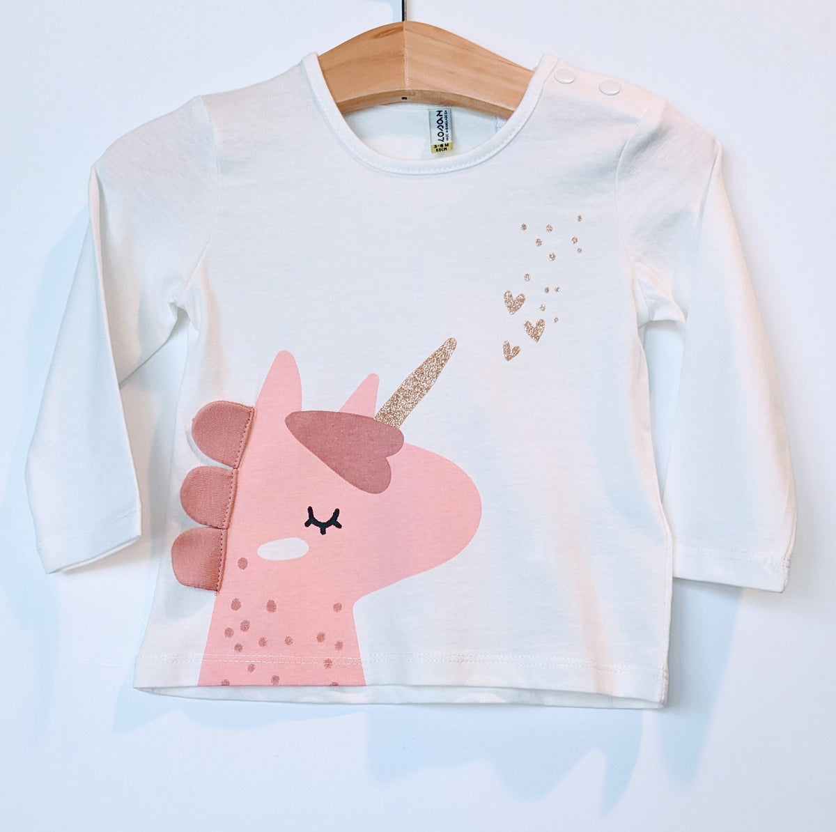 Baby & Toddler L/S Unicorn Top