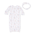 Girl Kimono Gown w/ Headband