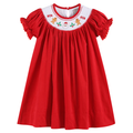 Santa & Gingerbread Men Christmas Dress