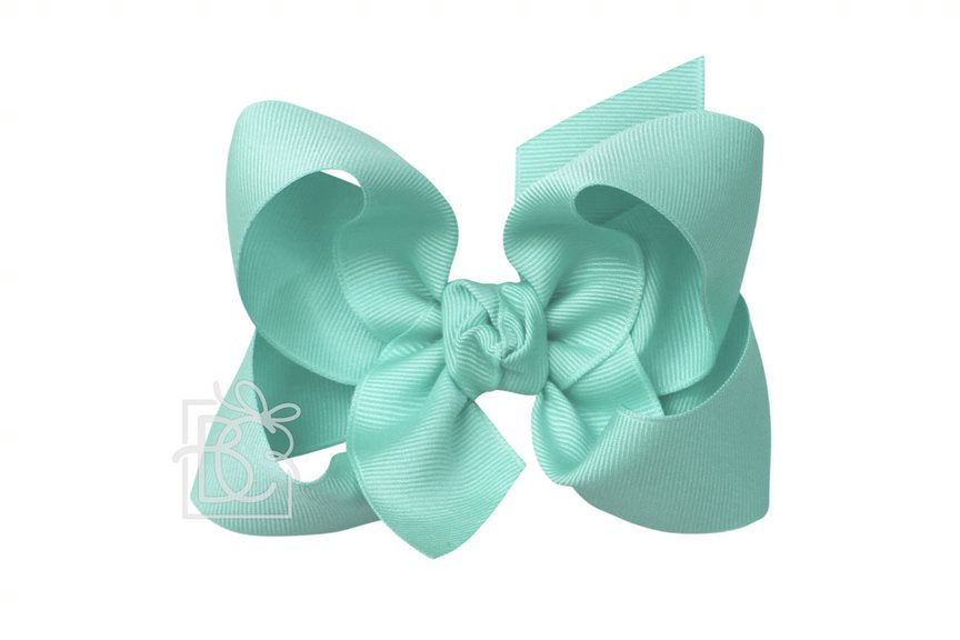 4.5" Single Loop Grosgrain Bow