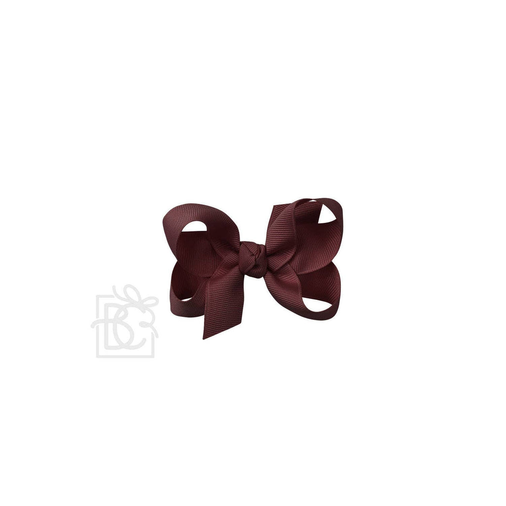3.5" Grosgrain Ribbon Clip Bow