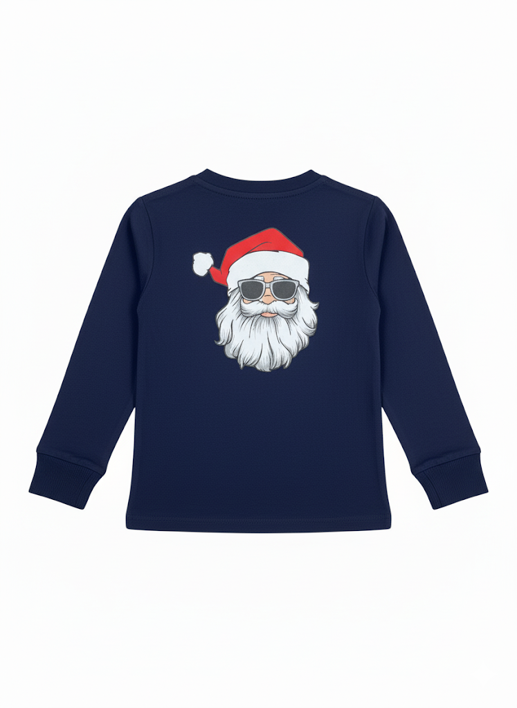 Holiday Boy's Graphic Santa L/S Tshirt