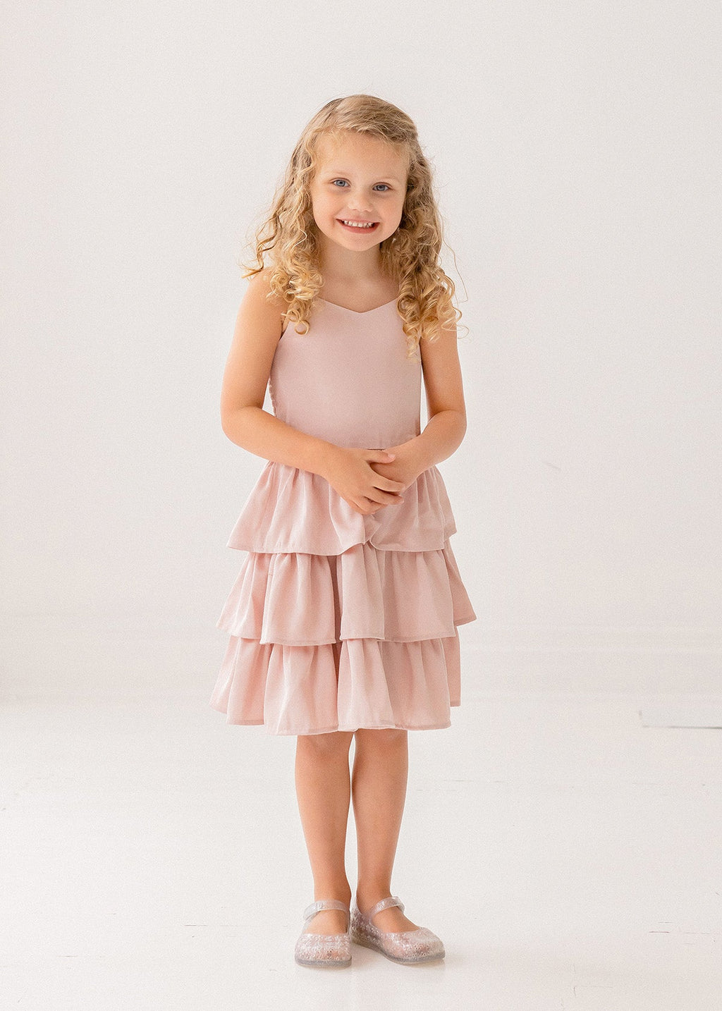 Girls Pretty In Pink Dress