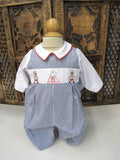 Baby Boy Christmas Romper