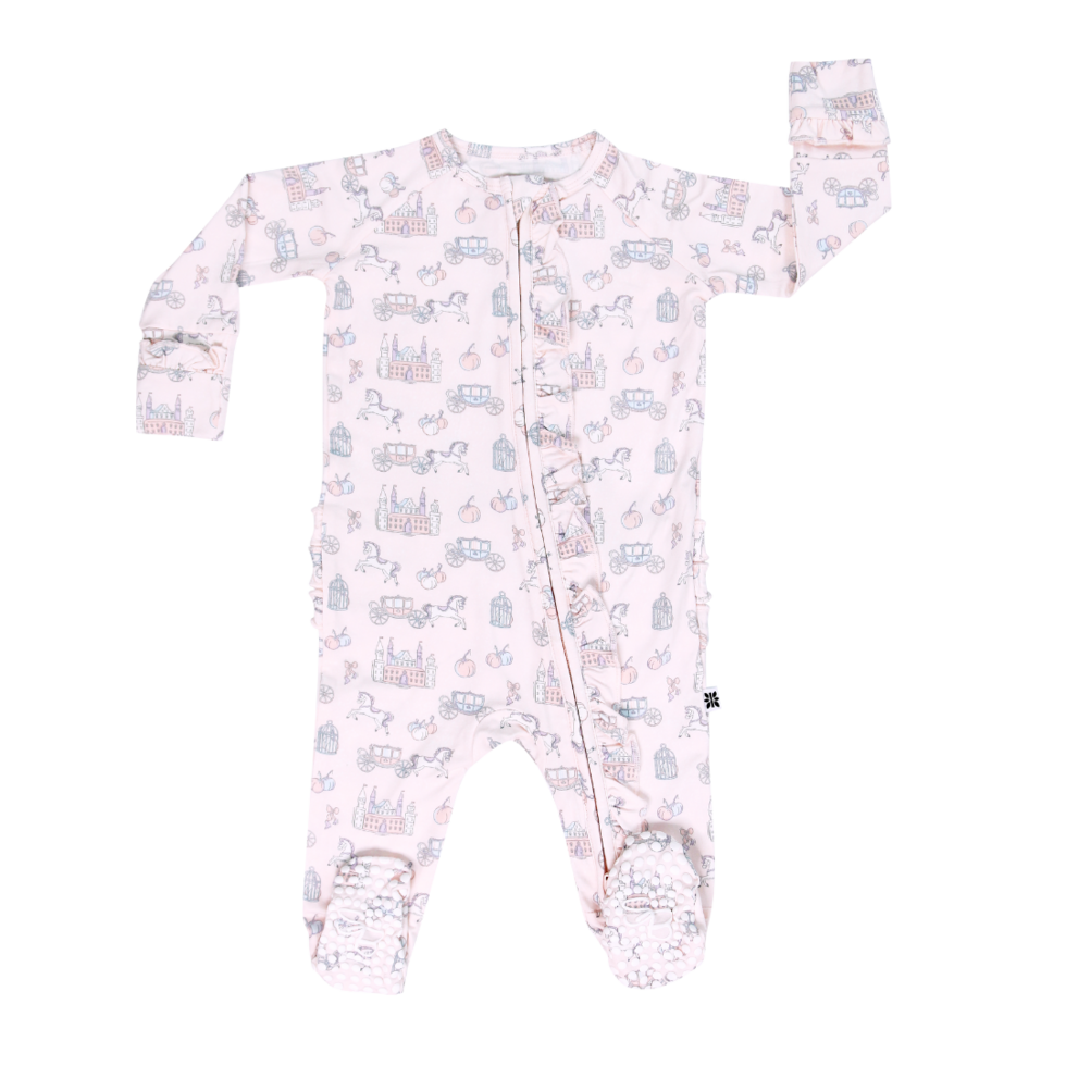 Baby Ruffle Footie PJ