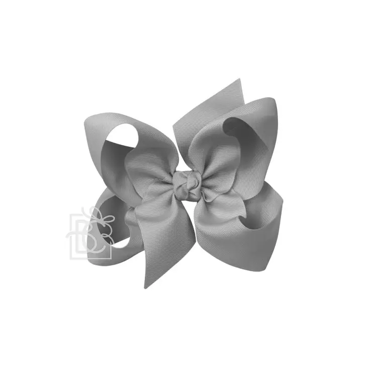 4.5" Grosgrain Ribbon Clip Bow