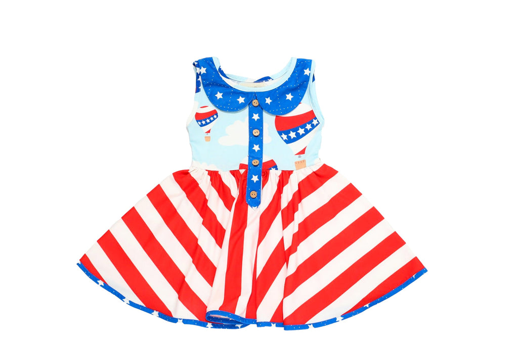 Home Of The Brave Twirl Dress