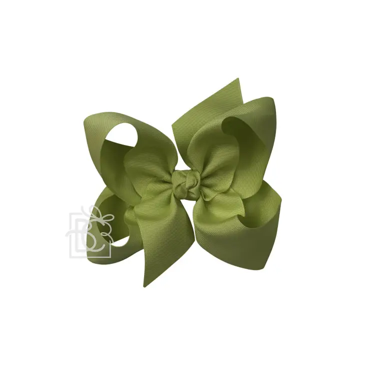 4.5" Grosgrain Ribbon Clip Bow