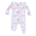 Baby Girl, Bamboo 2-Way Zipper Footie