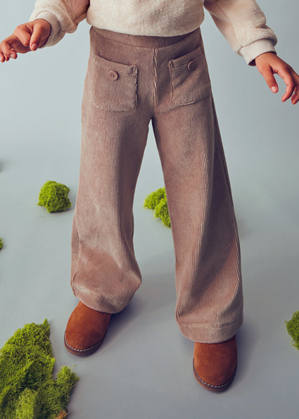 Girl Front Pocket Pant