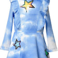 Toddler Waffle Tie-Dye Dress