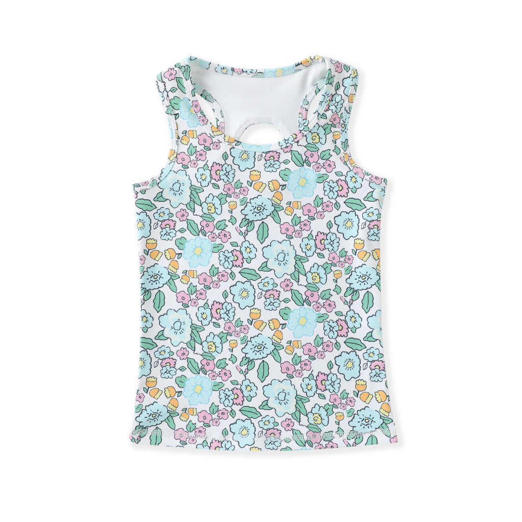 Girl Active  Keyhole Tank