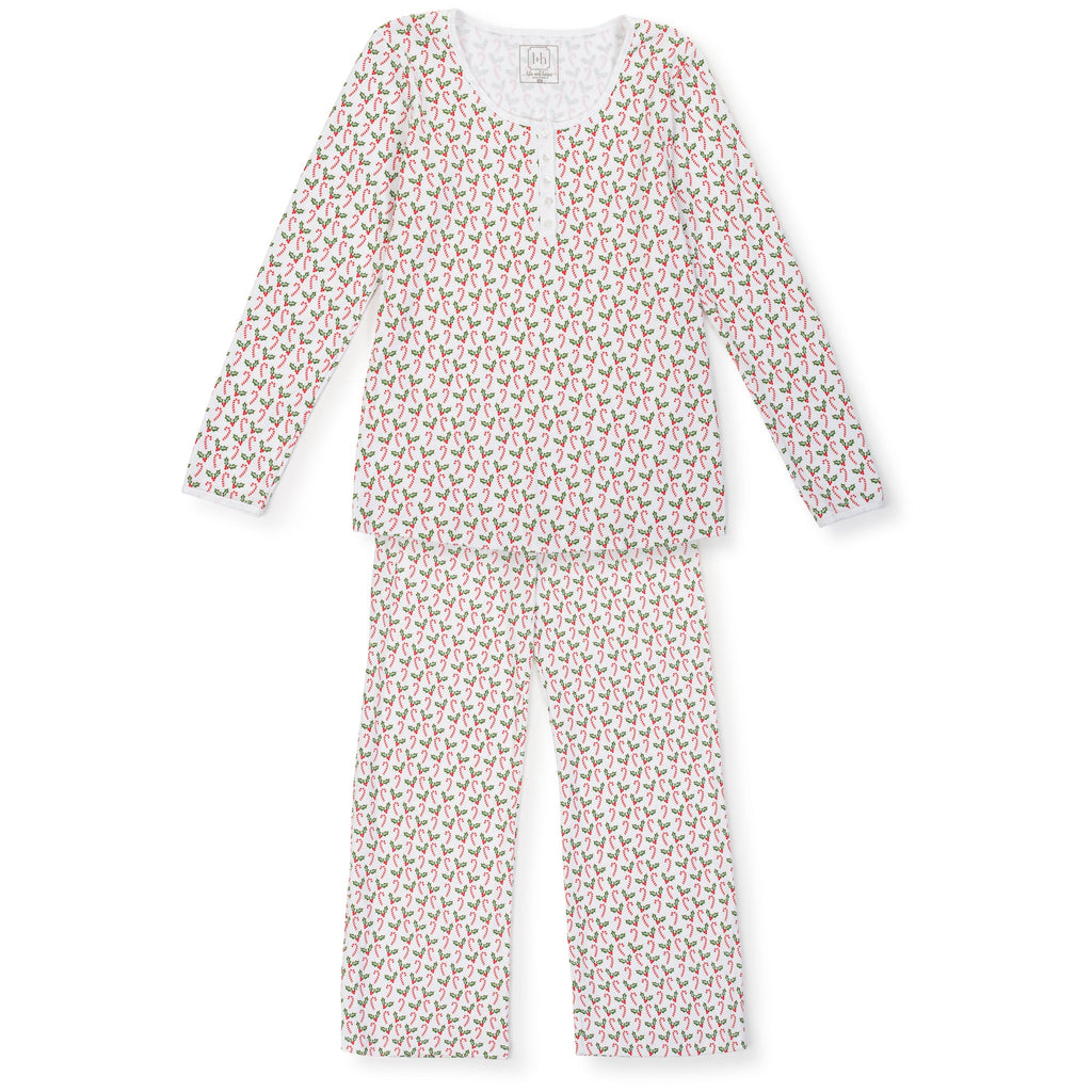 Women's 2 Pc Pima Cotton Christmas Pj's