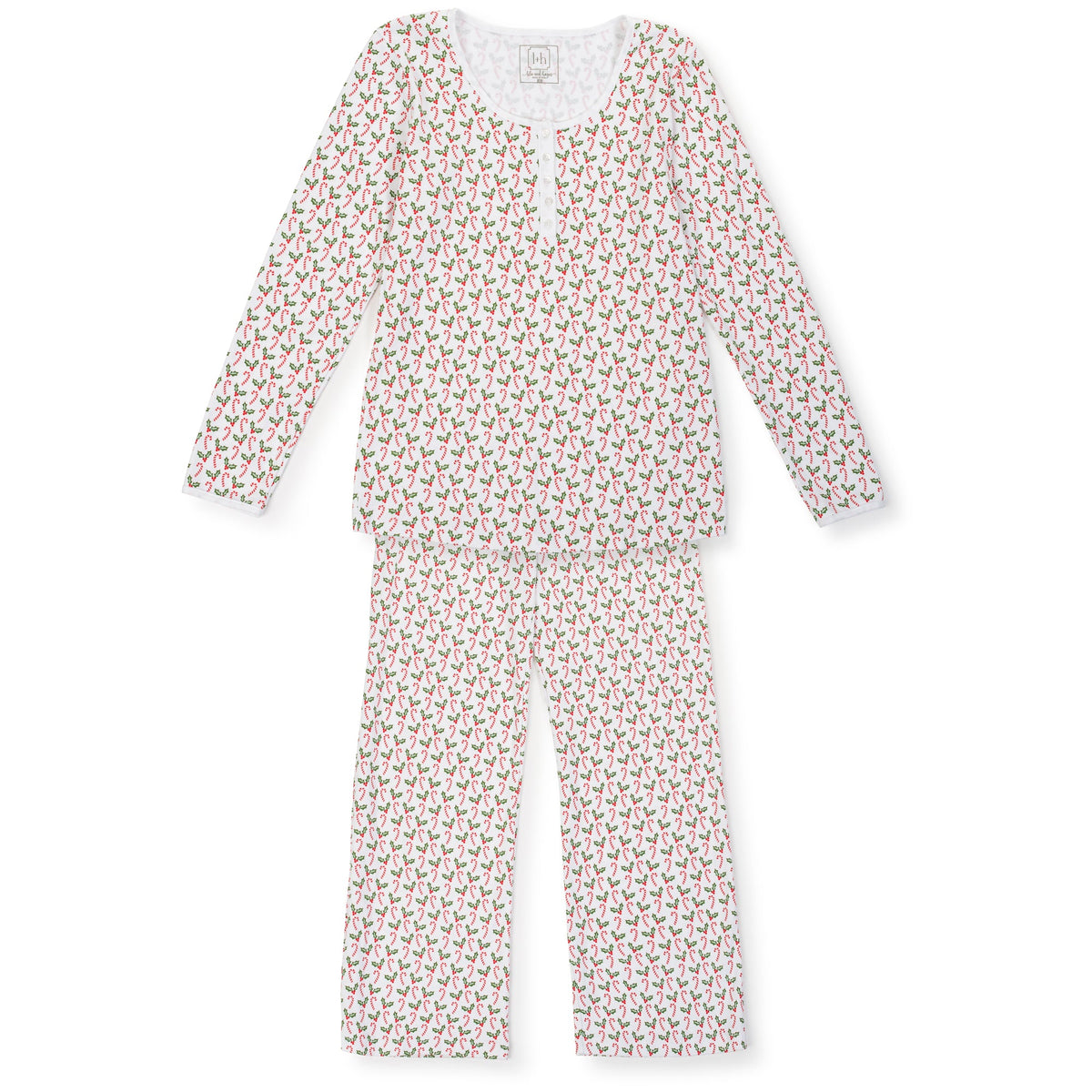 Women's 2 Pc Pima Cotton Christmas Pj's