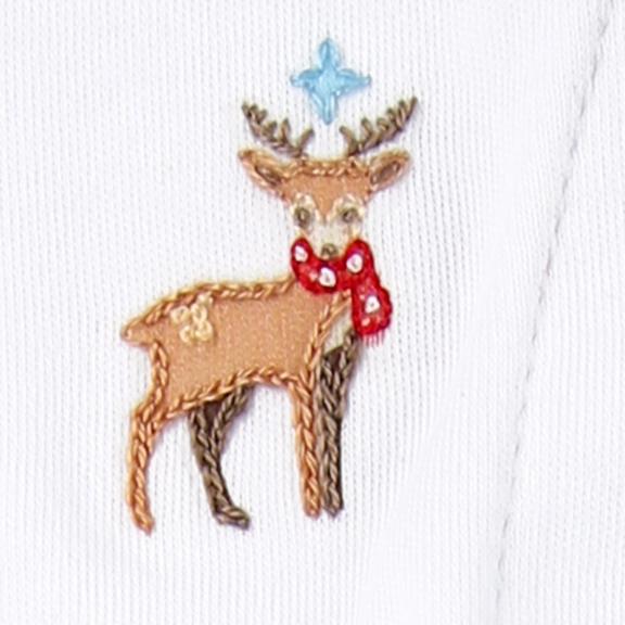 Holiday Buck Footed PJ's