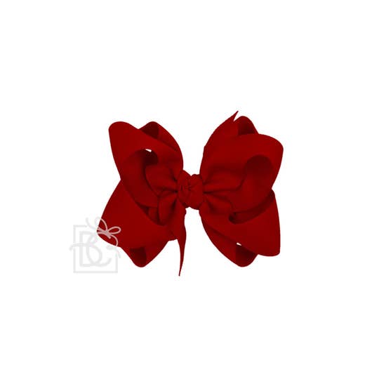 Multi Loop Grosgain 4.5 Lg Bow