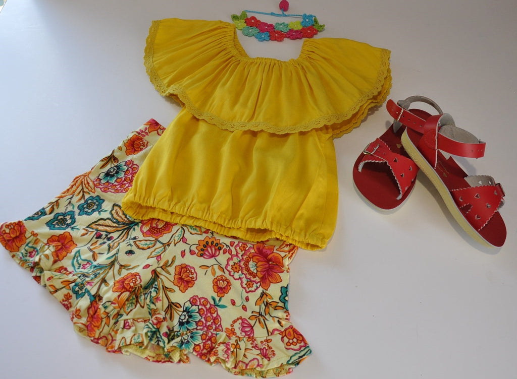 Bela & Nuni Girl's Top