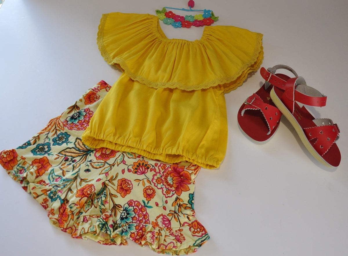 Bela & Nuni Girl's Top