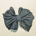 Ruffled Clip Bow