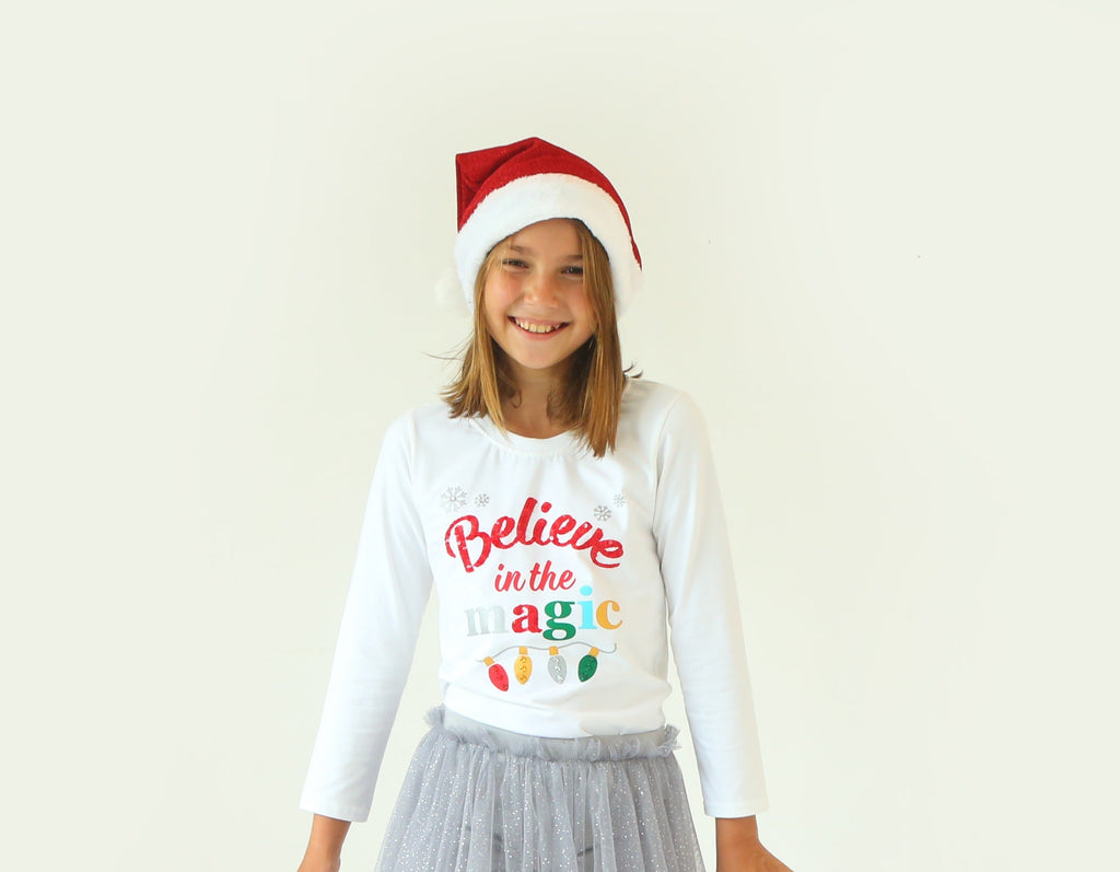 Junior Girl L/S Christmas T-Shirt