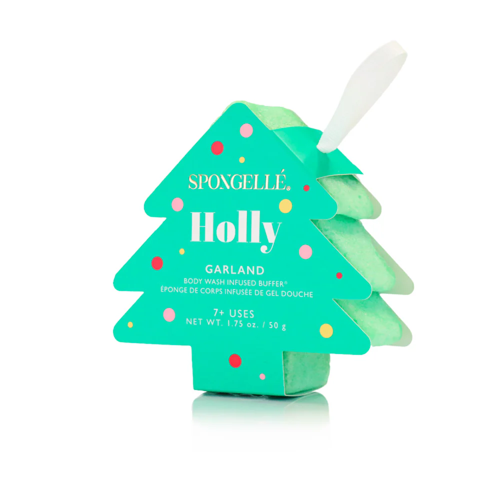 Spongelle Christmas Tree Sponges