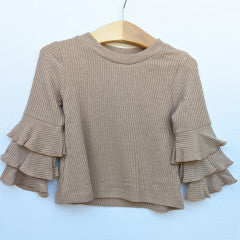 Girl / Junior Tiered Long Sleeve Top