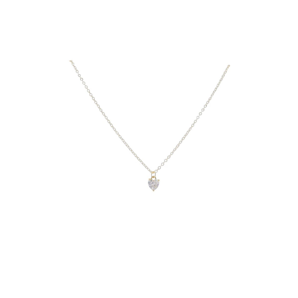 16" 18K Gold Plated Birthstone Necklace