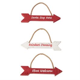 Hanging Christmas Arrows