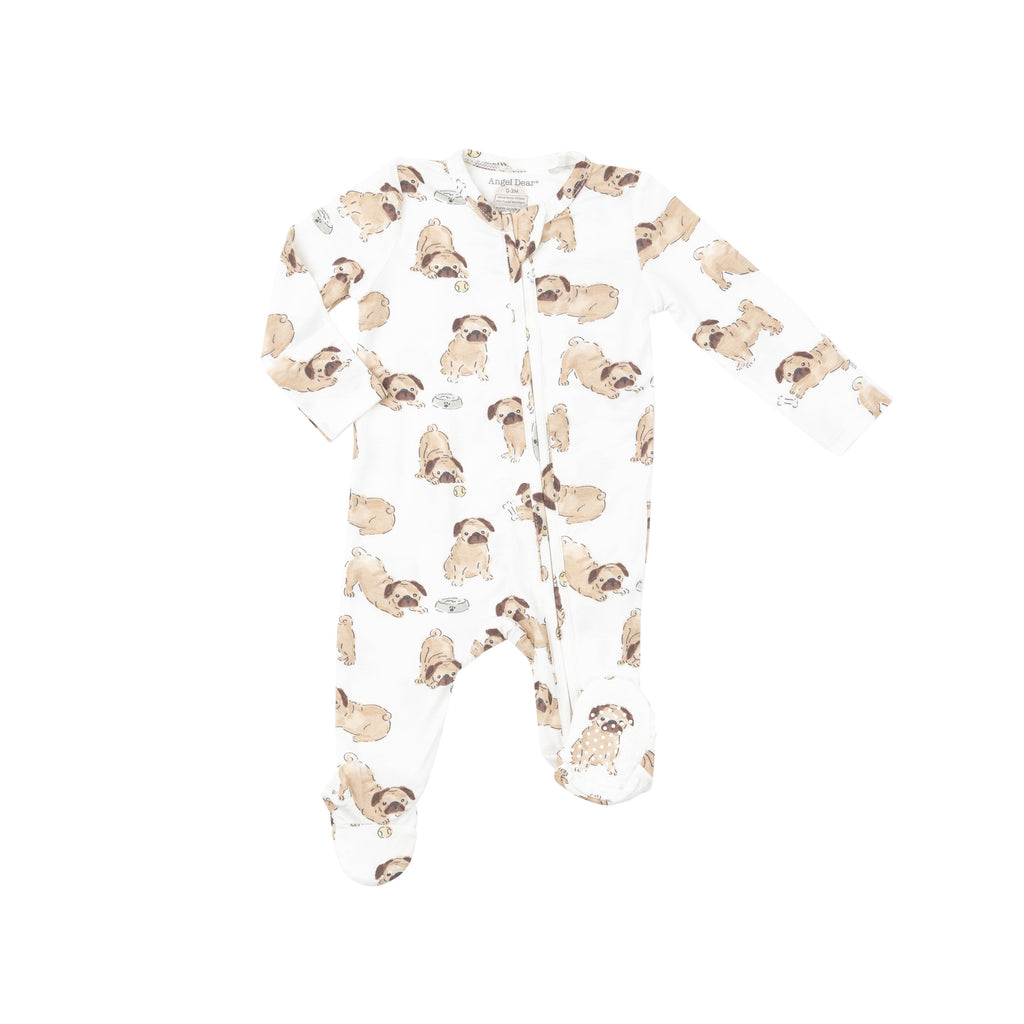Boy's 2 Way Zipper Footie