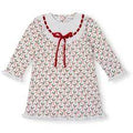 Girl Pima Cotton Christmas Gown