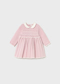 Baby Knit Pointelle L/S Dress