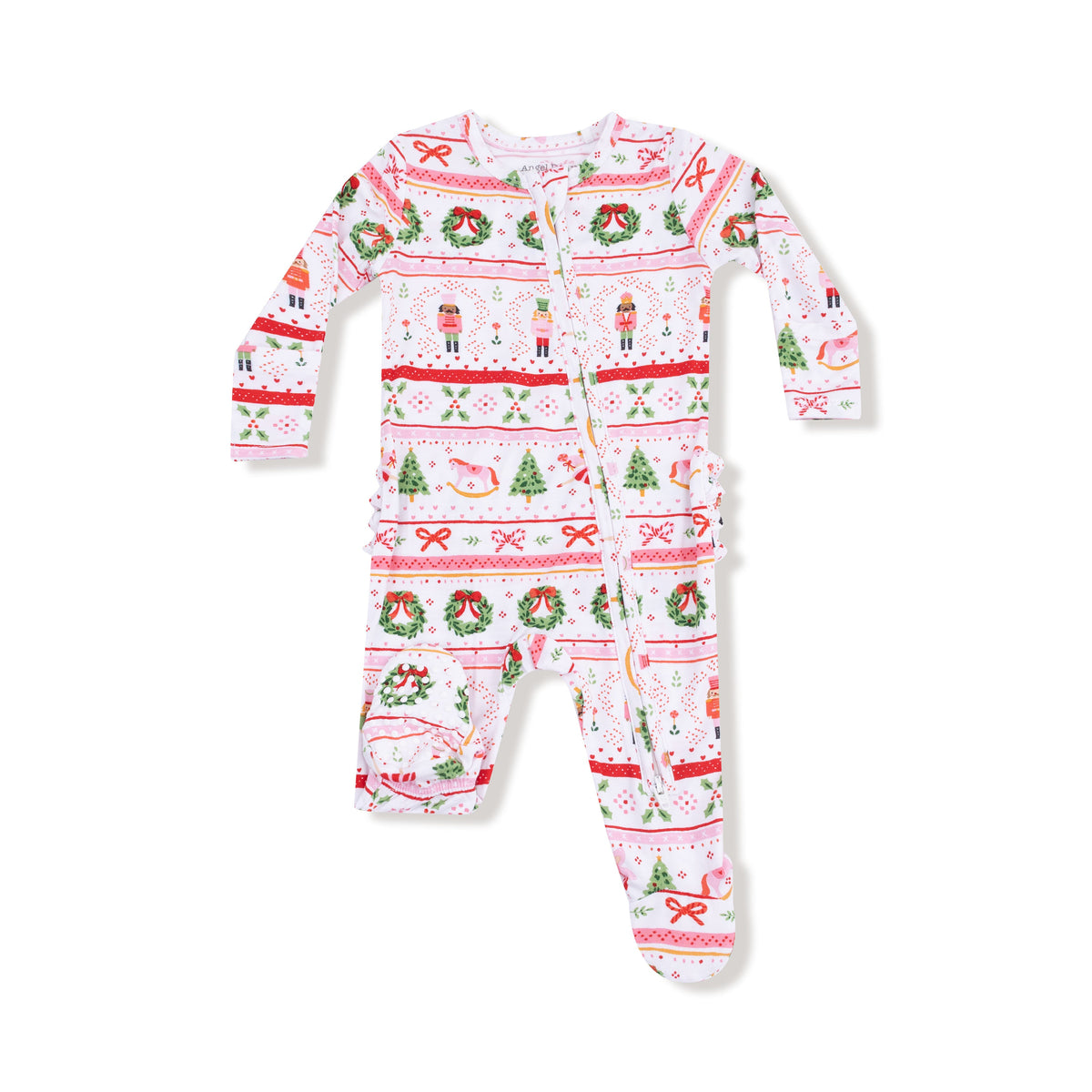 Baby Girl Bamboo Footie Pj